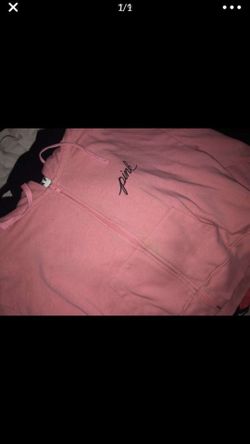 Pink brand zip up