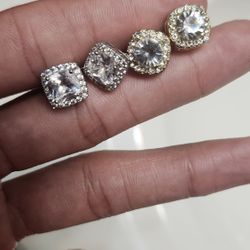 Diamond earrings
