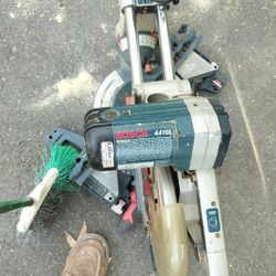 Bosh Mitter And Table Saw 10"