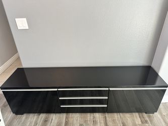 Black TV Stand 