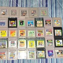 GAMEBOY color/original Games