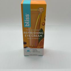 Bliss Rest assured Eye Cream Vitamin C