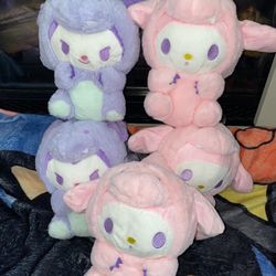 Kuku And Melo Dinosaur Plush XxSanrio