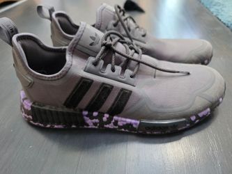 Adidas NMD R1. Grey Purple Rush. Size 11.