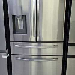 New Refrigerator Samsung Refrigerador Nuevo 4 Puertas 1 Año De Garantia Por Escrito 