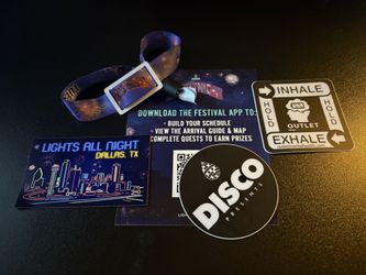 Lights All Night Dallas, TX Tuesday ticket/wristband