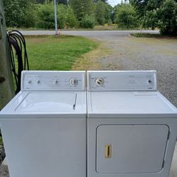 SUPER CAPACITY KENMORE ELECTRIC WASHER AND DRYER/DELIVERY AVAILABLE/90-DAY WRITTEN WARRANTY!