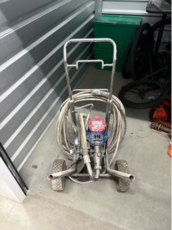 Graco Ultra 595 Airless Paint Sprayer with gun and line