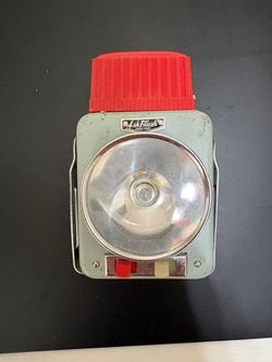 Vintage Ash Flash "Flashy" Warning Blinker Flashlight