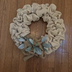 Burlap Wreath