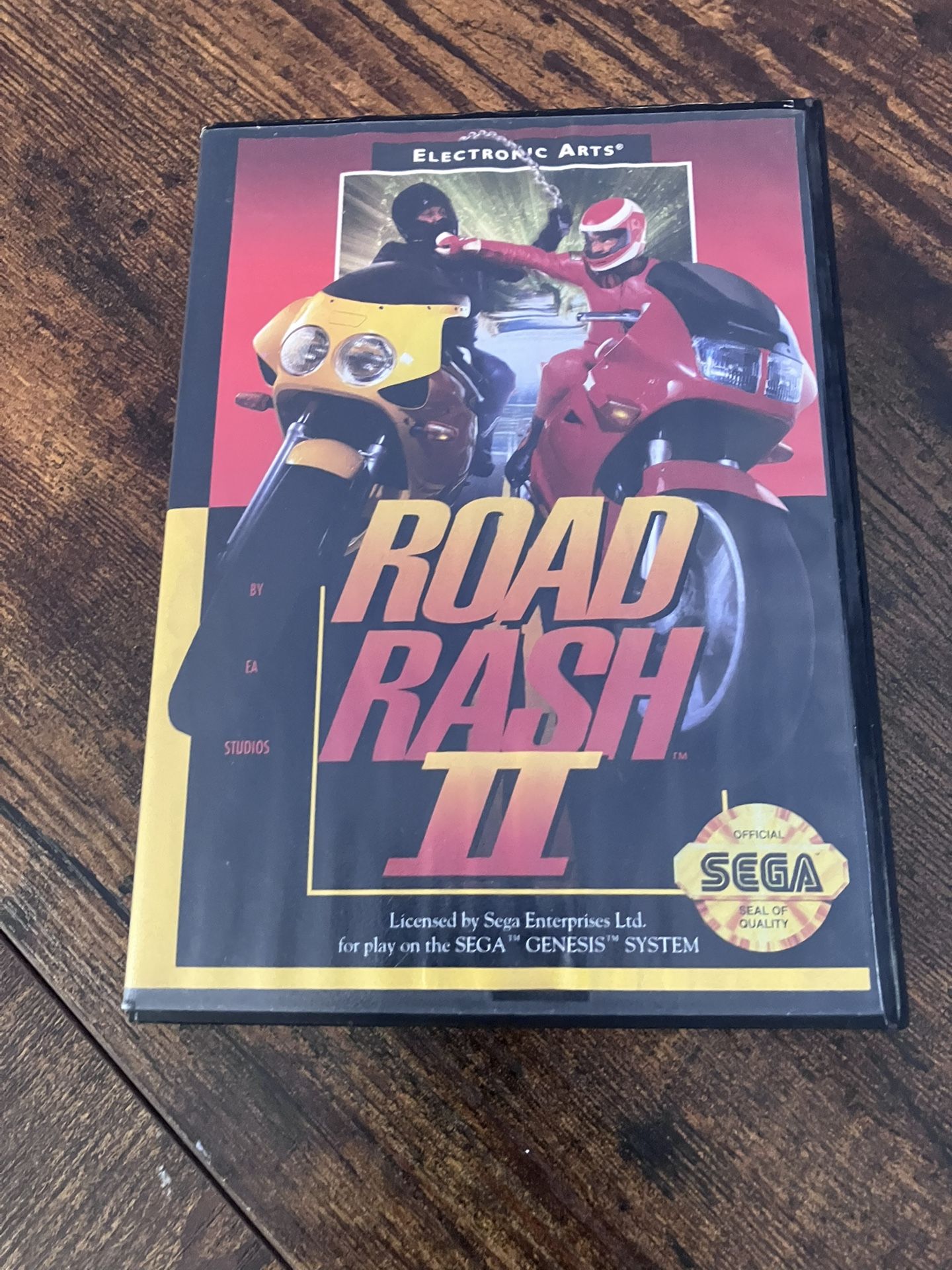 Road Rash 2 For Sega Genesis