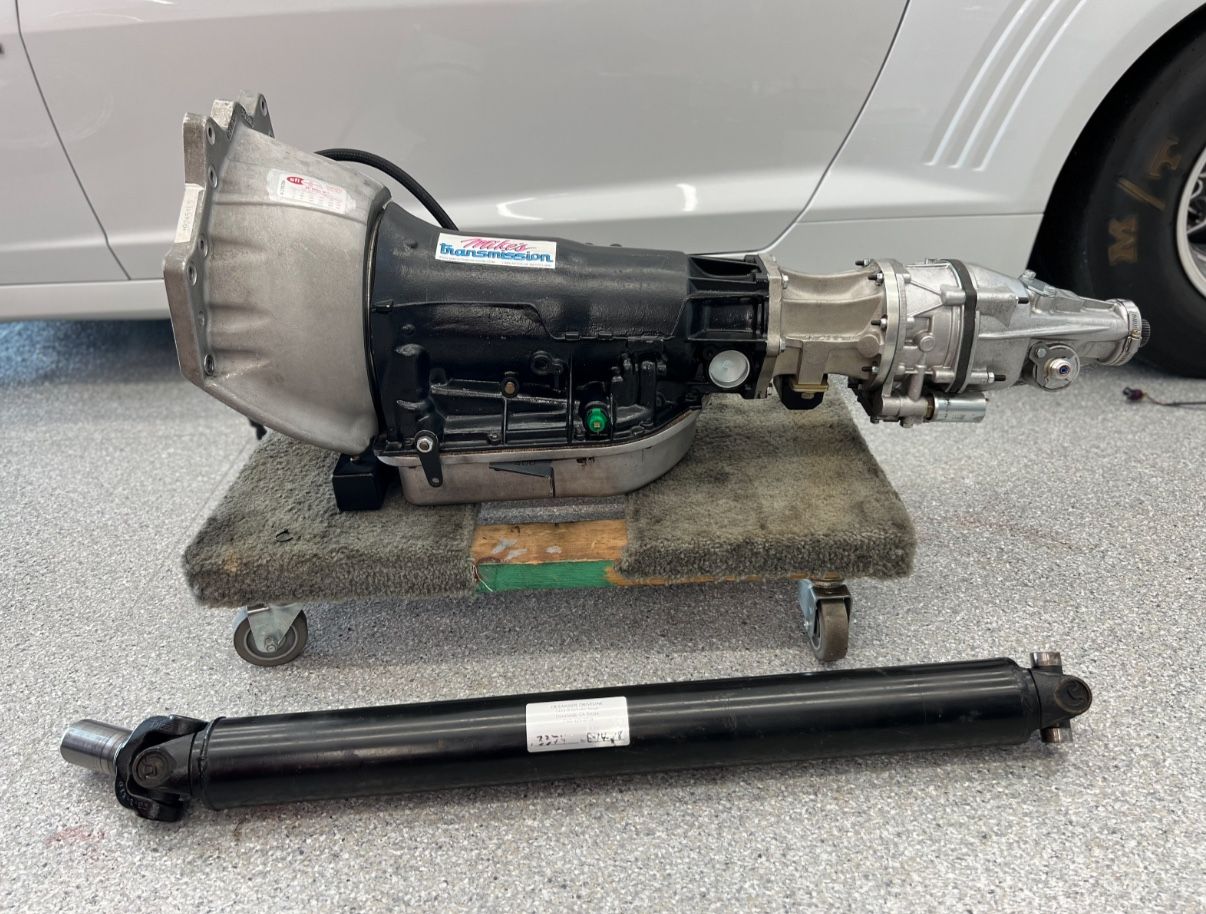 Mike's Transmission Turbo 400 + Gear Vendors Overdrive Driveshaft