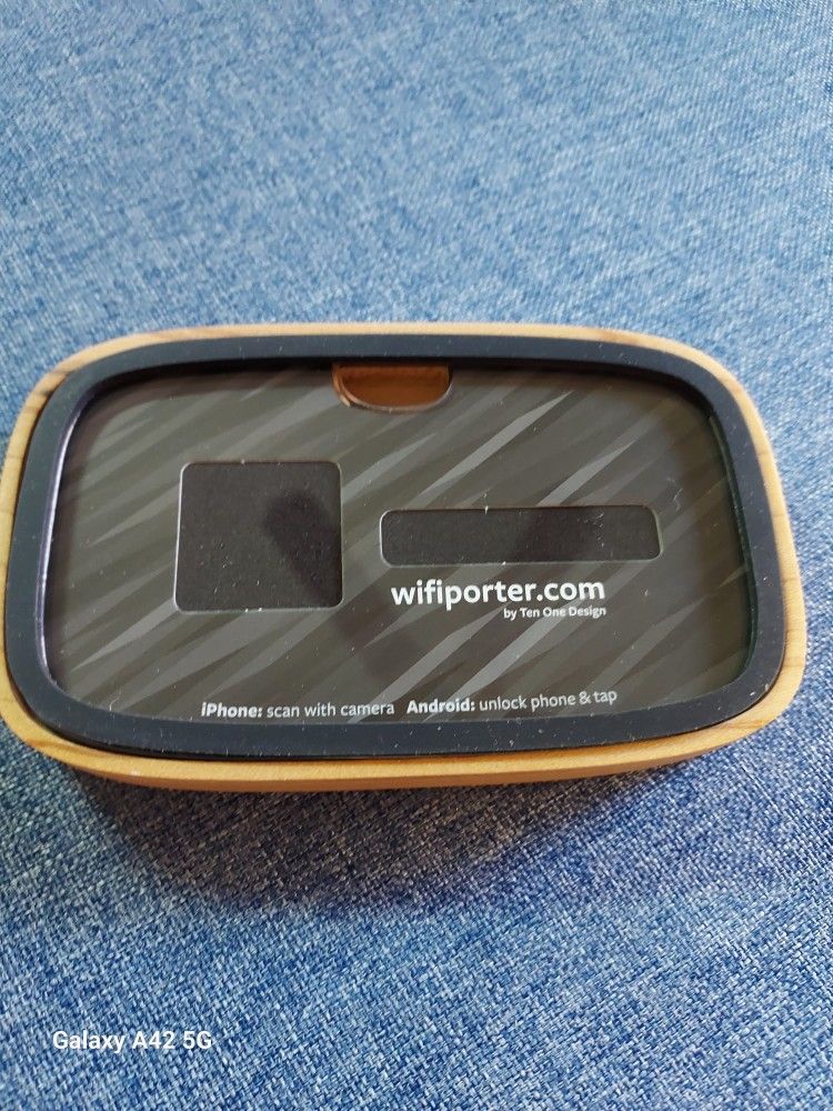 New Ten 1 Design Wood Phone Wifi Porter