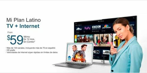 MI PLAN LATINO TV + INTERNET