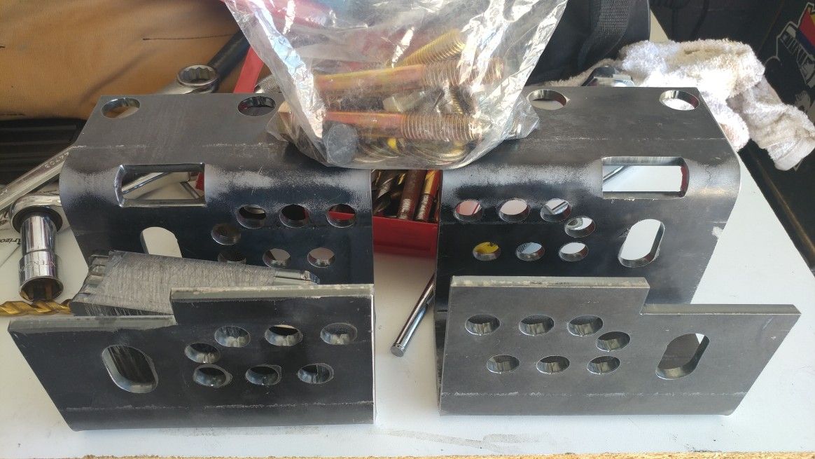 HD Off road Engineering XJ No Lift shackle relocation brackets