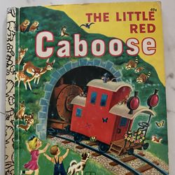 Vintage 1974 “The Little Red Caboose “ Little Golden Book 