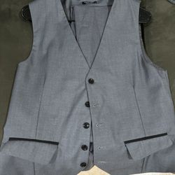 Men Dress Pants And Vest 