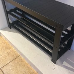 Bench/shoe Rack 