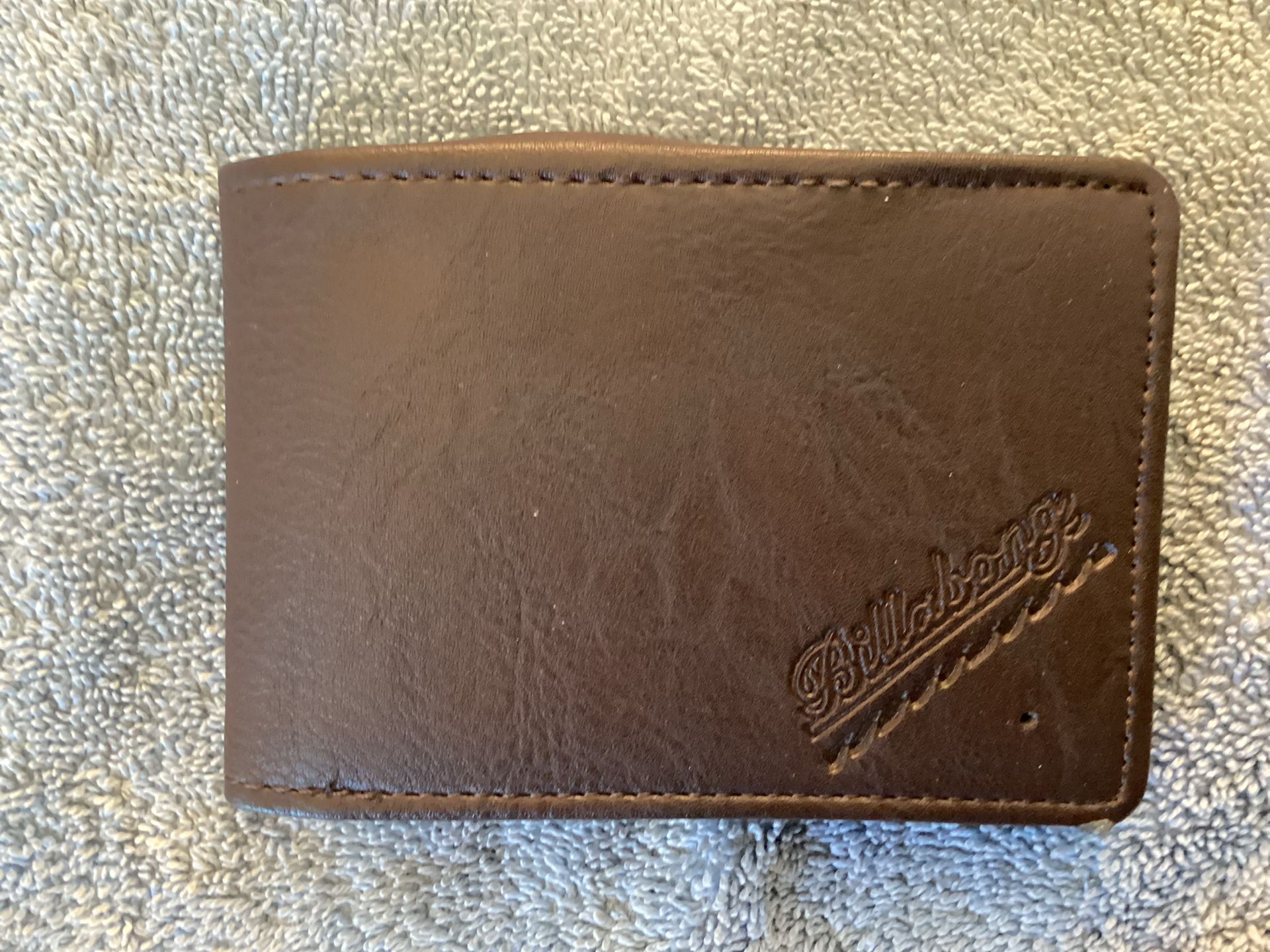 Billabong Brown Leather Wallet