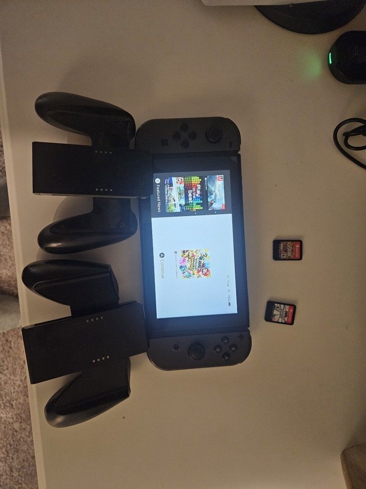 Nintendo Switch W/games