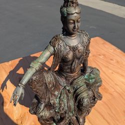 Guan-Yin AKA Kwan-Yin Bronze Statue