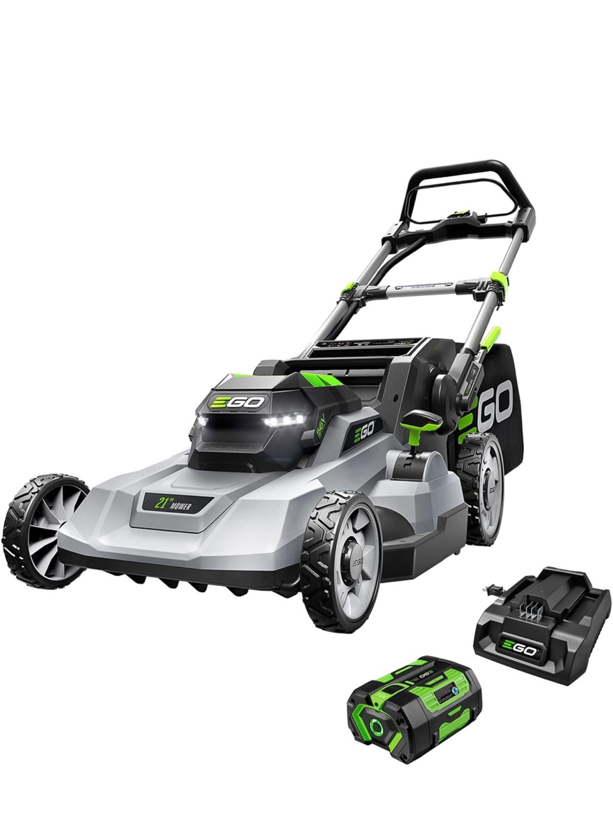 EGO POWER+ Electric Lawn Mower, Cordless, Includes 56V 6.0Ah Battery And 320W Charger - LM2114