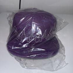 Loso NYC Purple Flames Fitted Hat 