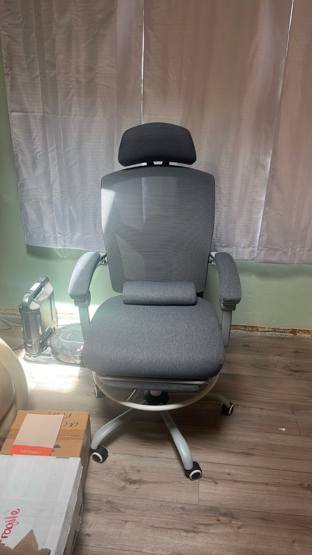 Sierra Ergonomic Office Chair with Footrest