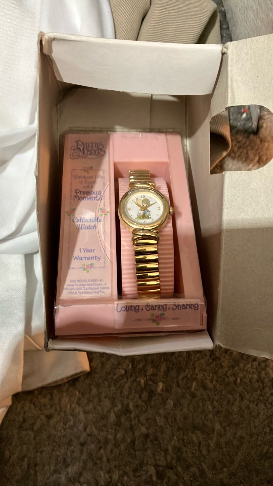 Precious Moments Watch. Never Used.