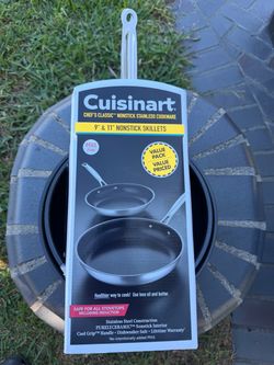 Cuisinart Chef's Classic 9" & 11" Nonstick Skillet Set