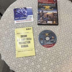 Socom II U.S. Navy Seals Sony PlayStation 2 PS2 Complete