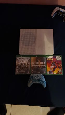 Xbox One S Console Bundle with Games and Controller