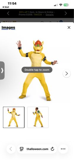 Kids Bowser Costume