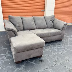 Free Delivery - Like New Ashley Sectional Couch with Reversible Chaise