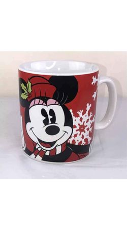 Minnie Mouse Holiday Coffee Mug Galerie Ceramic Cup Disney Large 24oz