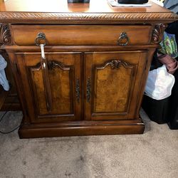 Solid Wood Vintage Cabinet / Sideboard Storage
