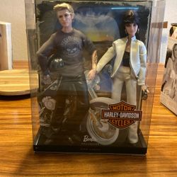 Harley Davidson Barbie & Ken
