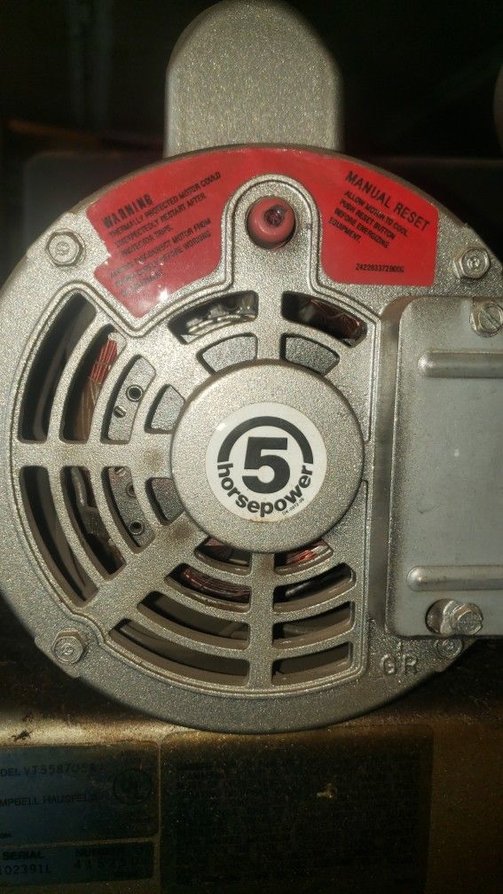 60 Gal. Campbell Hausfeld Air Compressor