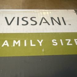 Vissani Over-the-Range Microwave 1.7 cu ft 1000W Black LED Display Auto Defrost