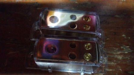 Car audio distribution blocks