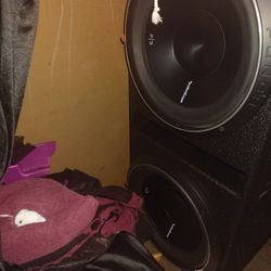 Rockford Fosgate 12s 