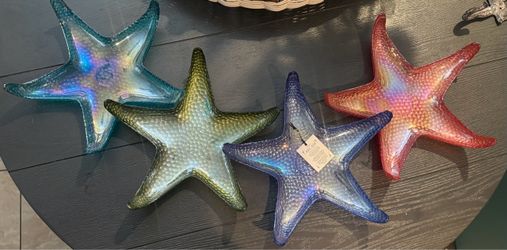 Glas decor set  of 4