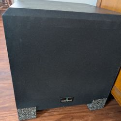Velodyne V-810-B powered subwoofer