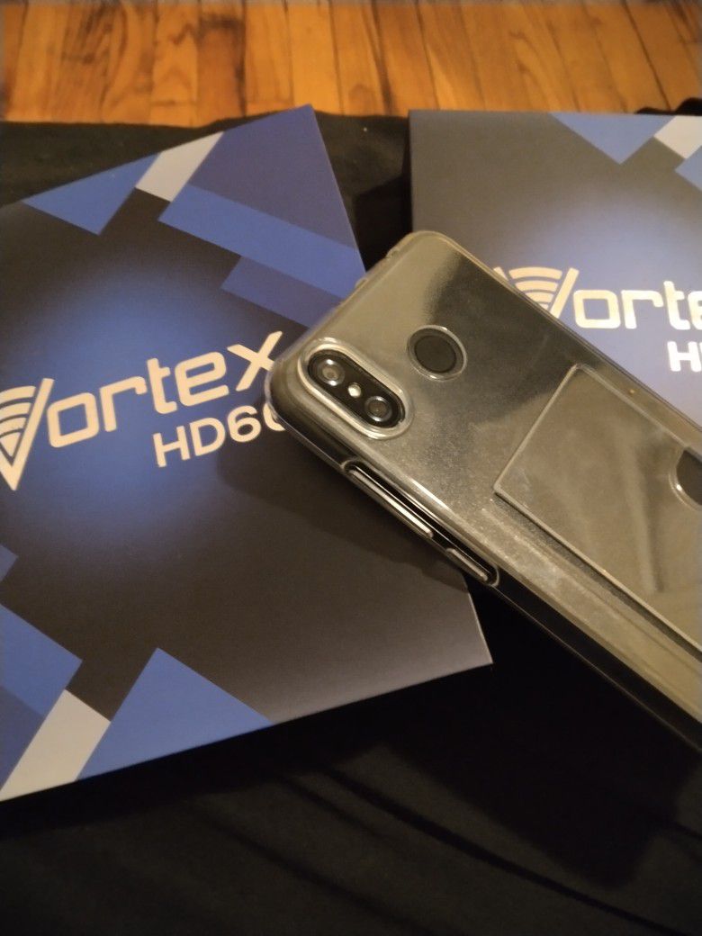 Brand New Vortex Government Phone Comes With Case And Headphones 