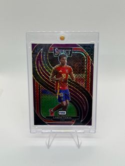 ⚽🔥 2024-25 Panini Select FIFA Lamine Yamal #190 Purple Mojo Prizm – SSP