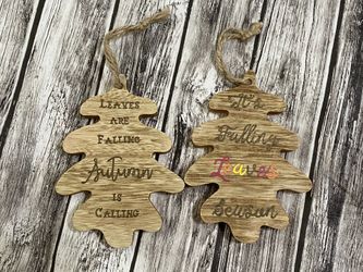 Fall leaves decor