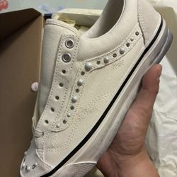 Vans OTW Old Skool 36 Pearlized Pack Marshmallow Size 8.5 , 10 Dead Stock