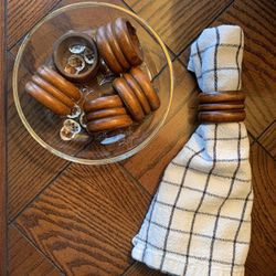 Wooden Napkin Rings