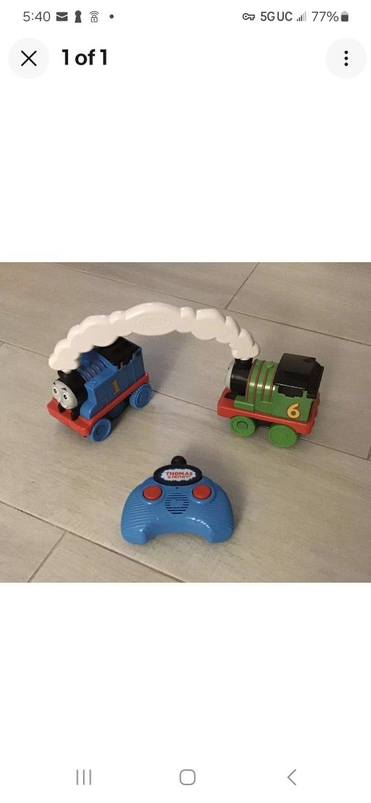 Thomas And Friends Race And Chase Remote Toy