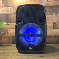 8” Bluetooth Rechargeable Speaker Keus With LED Display Lights 🔊🎶🎶🎶
